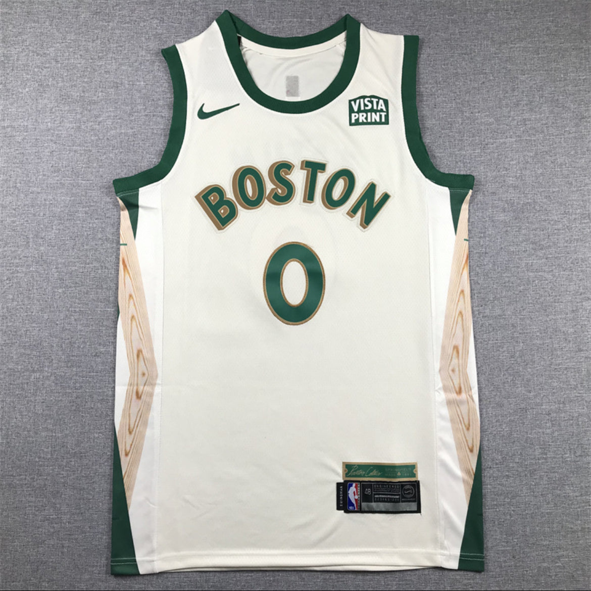 Jersey Jayson Tatum #0 Boston Celtics (Verde Clásica y Blanca “Boston”)