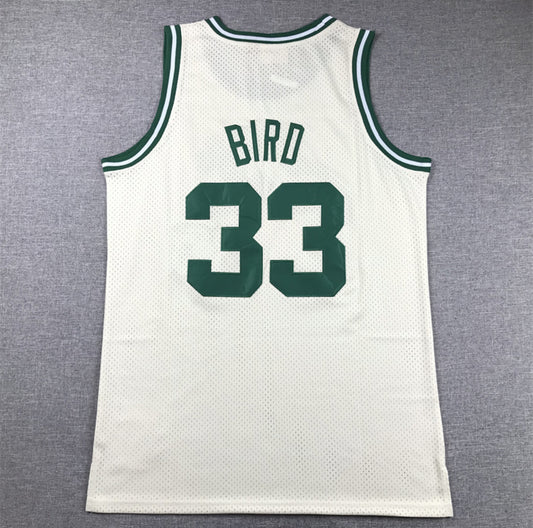 Jersey Larry Bird #33 White Hardwood Classic