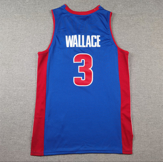 Ben Wallace Jersey Azul #3 Pistons Legend