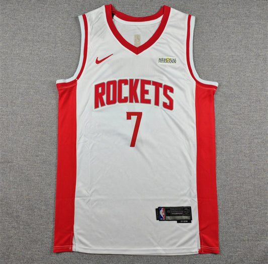 Jersey Kevin Durant #35 Houston (Blanca & Negra)