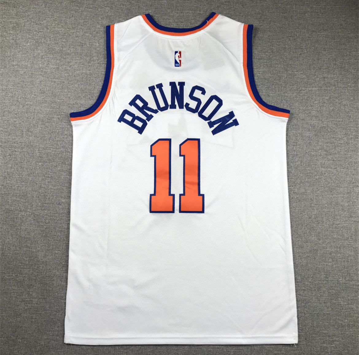 Jersey New York Knicks #11 Azul o Blanco Jalen Brunson