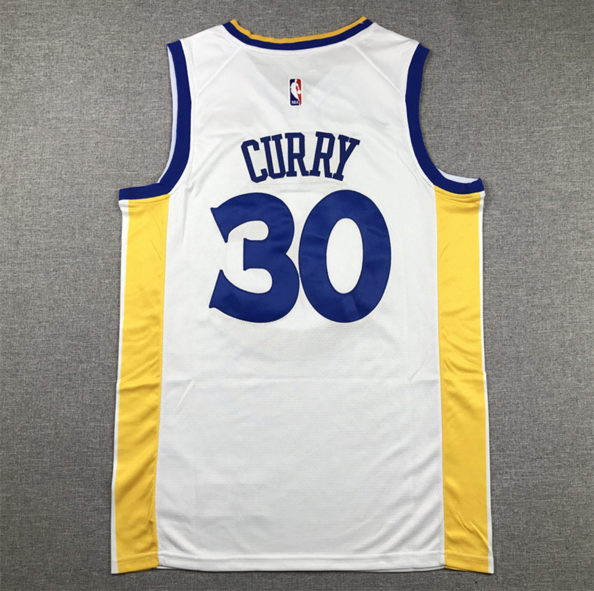 Jerseys Stephen Curry #30 White & Blue
