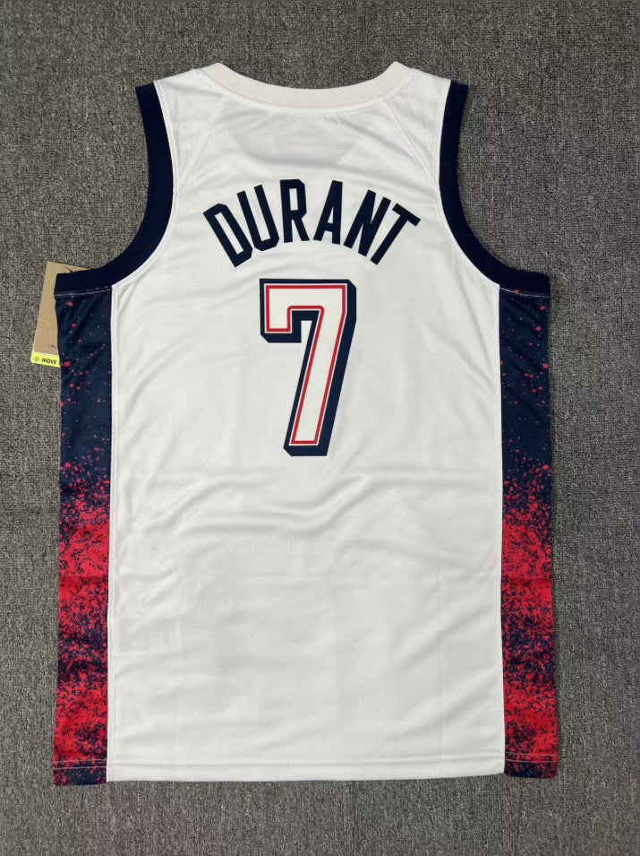 Jersey Kevin Durant #7 Team USA (Blanca)