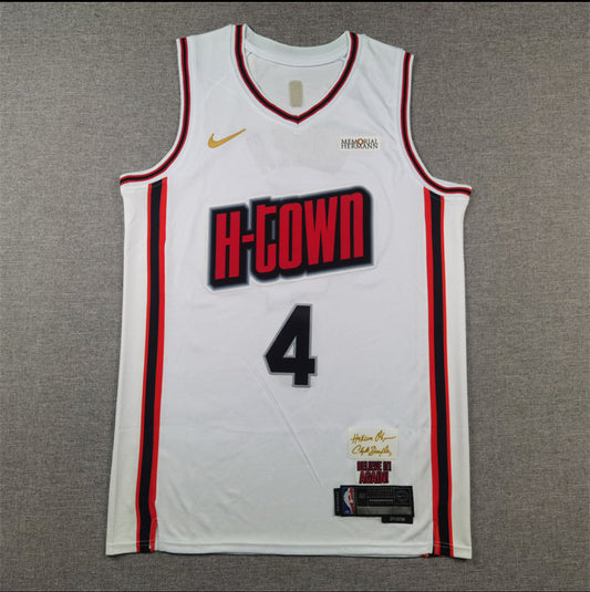 Jersey Houston Rockets Jalen Green #4 (Blanco)