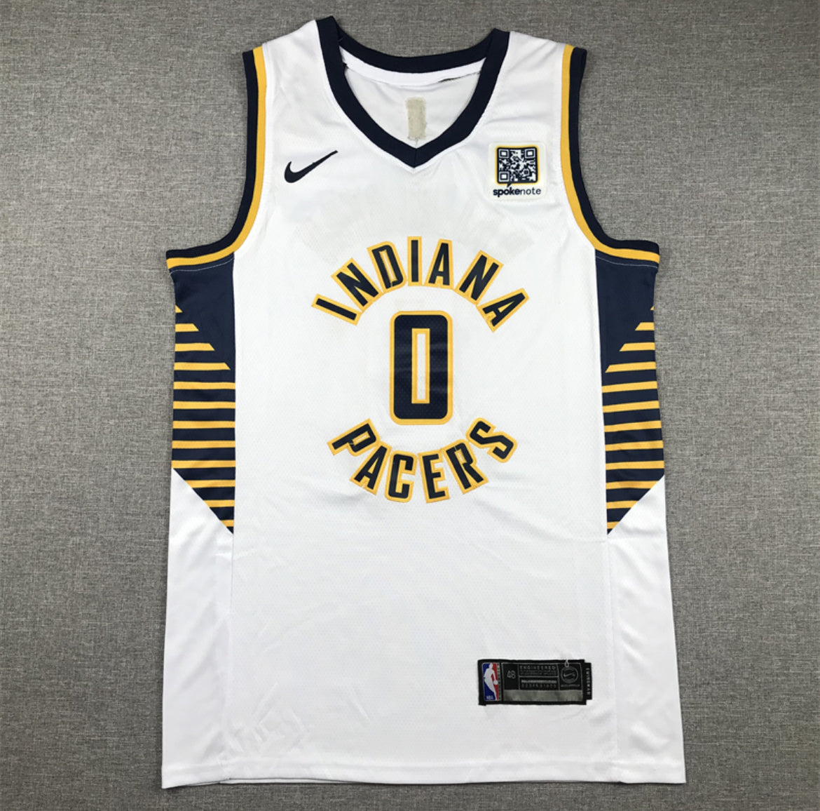 Jersey Blanca Tyrese Haliburton – Indiana Pacers Edición City/Association