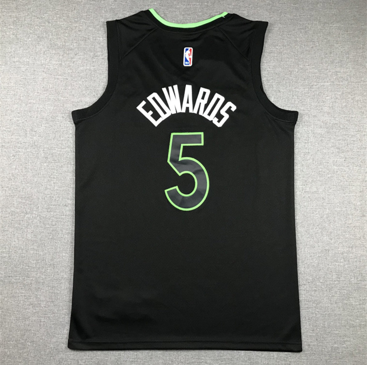 Jersey Anthony Edwards #1 Minnesota Timberwolves (Blanco y Negro)