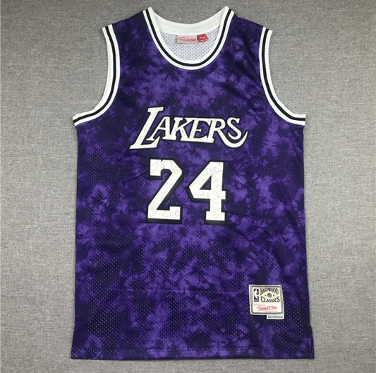 Kobe Bryant #24 Lakers (Morado Tie-Dye)