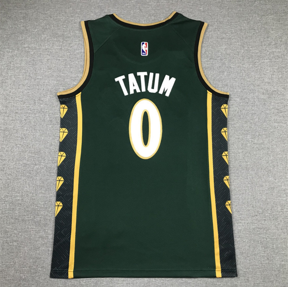 Jersey Jayson Tatum #0 Boston Celtics (Verde Clásica y Blanca “Boston”)
