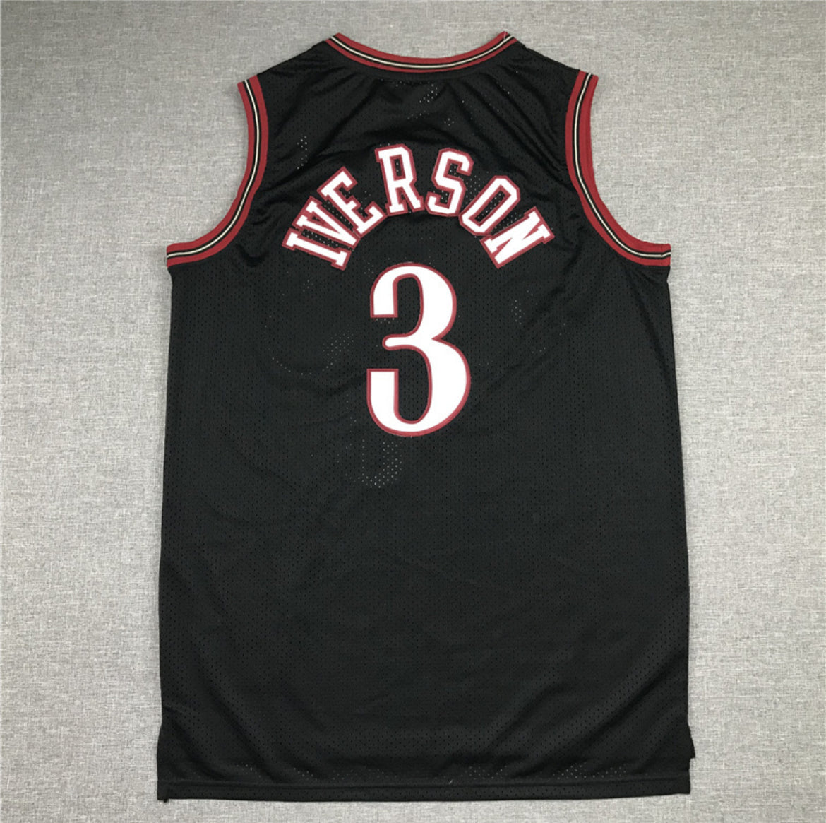 Jersey Allen Iverson #3 Philadelphia 76ers (Roja & Negra)