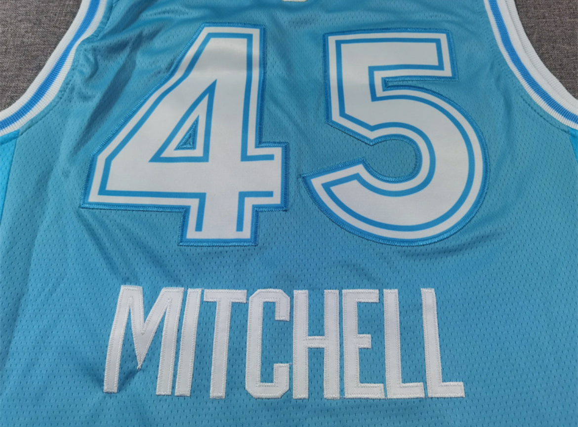 Jersey Donovan Mitchell #45 Cleveland Cavaliers (Azul)