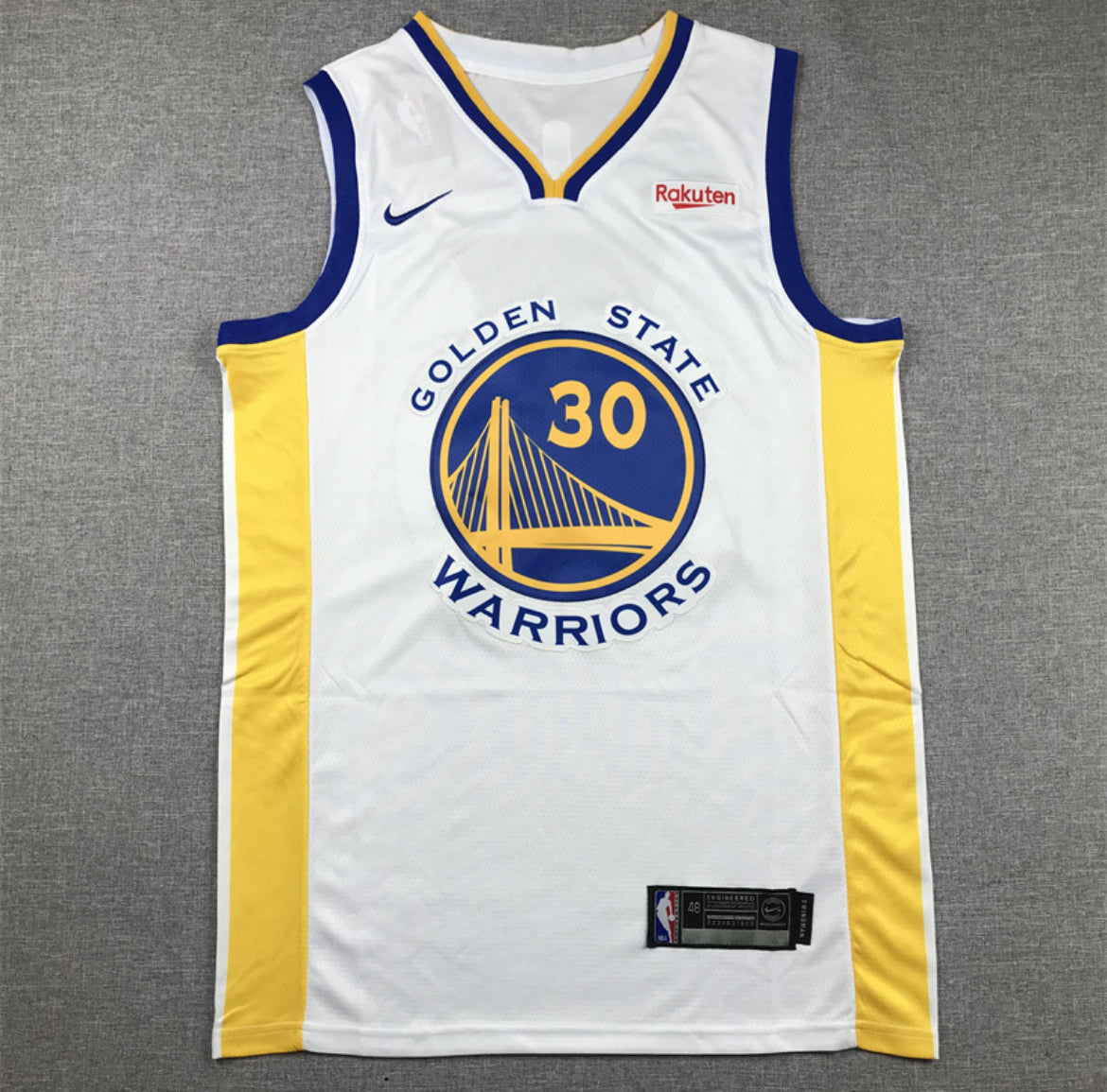 Jerseys Stephen Curry #30 White & Blue