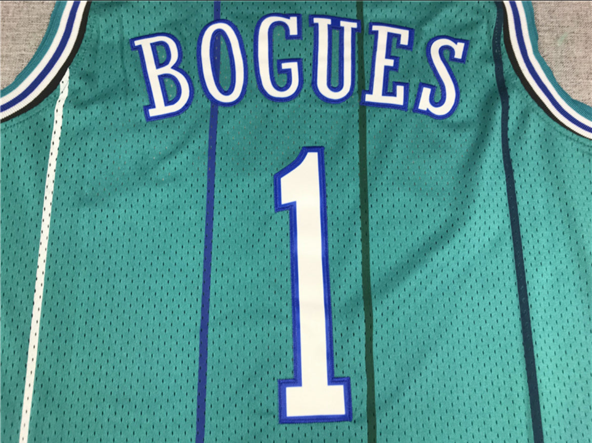 Muggsy Bogues #1 – Charlotte Hornets (Azul Clásico)