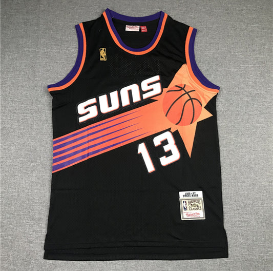 Jersey Steve Nash #13 Phoenix Suns (Negro Retro)