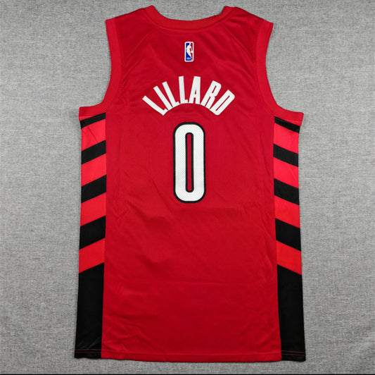 Jersey Damian Lillard #0 Edición Roja