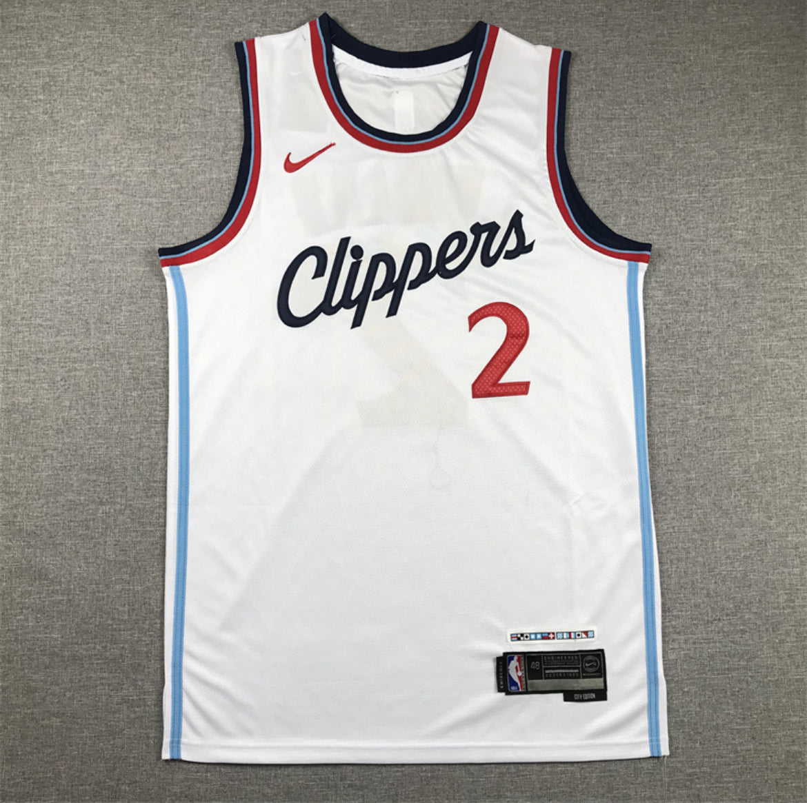 Jerseys Kawhi Leonard #2 Los Ángeles Black & Clippers White