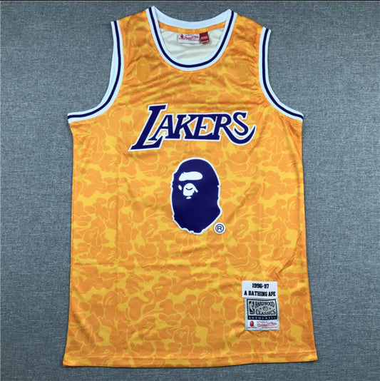 BAPE #93 Lakers jersey