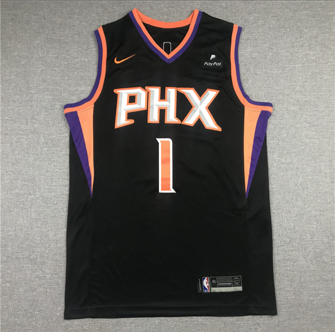 Jersey Devin Booker Negra PHX 2024-2025
