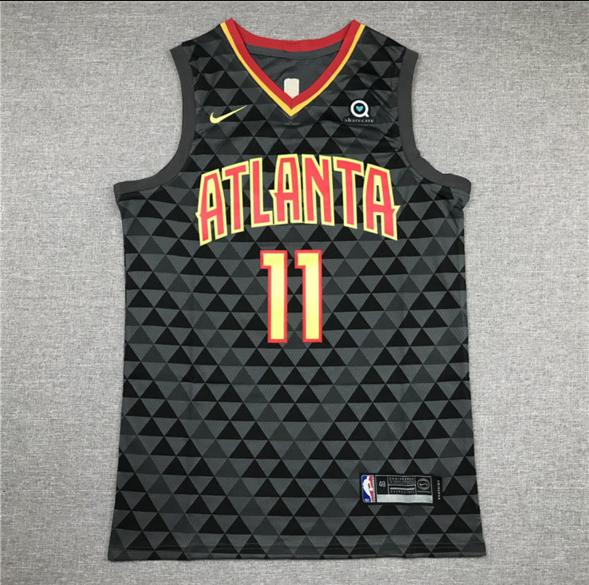 Trae Young #11 Atlanta Hawks (Roja y Negra)