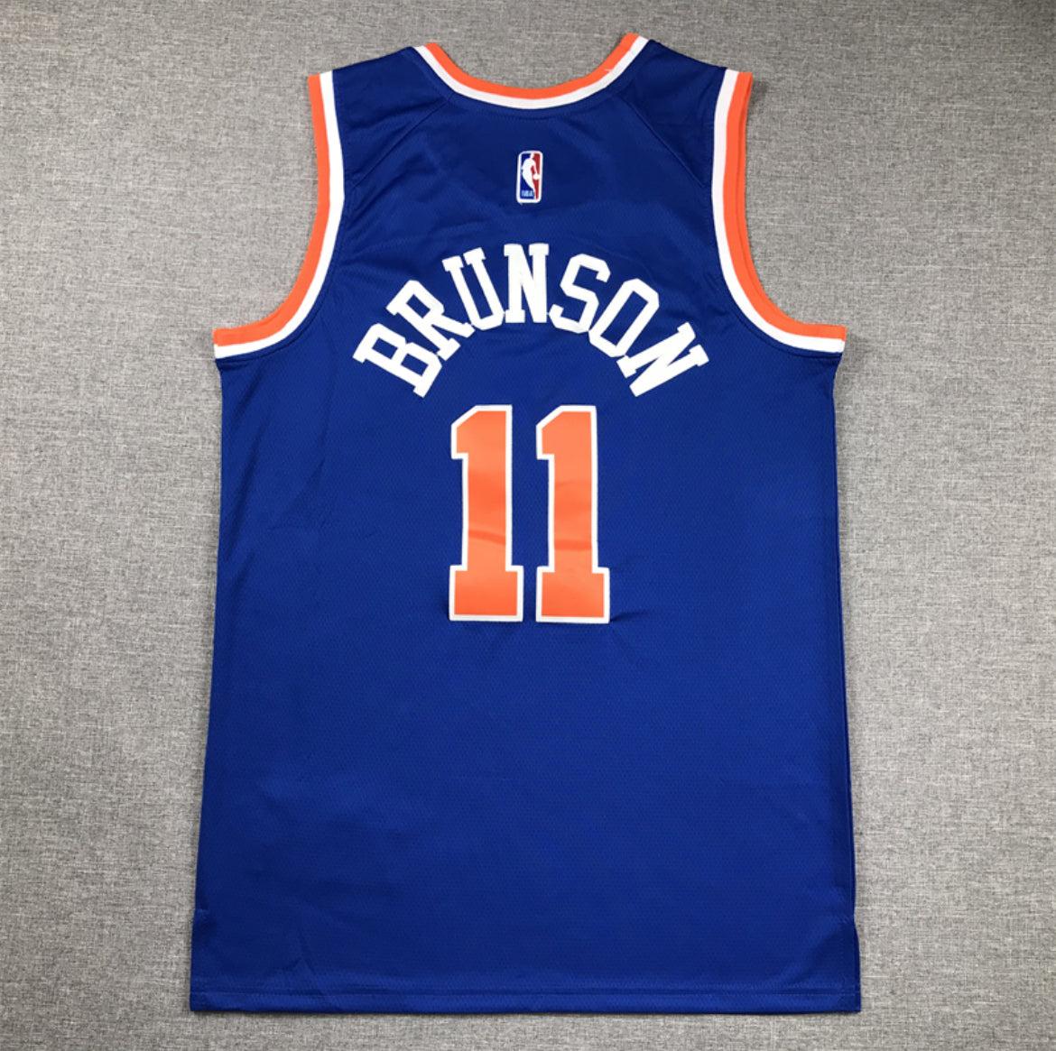 Jersey New York Knicks #11 Azul o Blanco Jalen Brunson