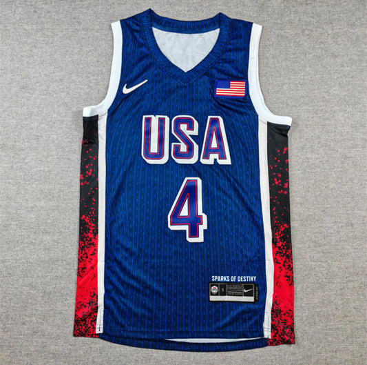 Jersey Stephen Curry Azul París 2024