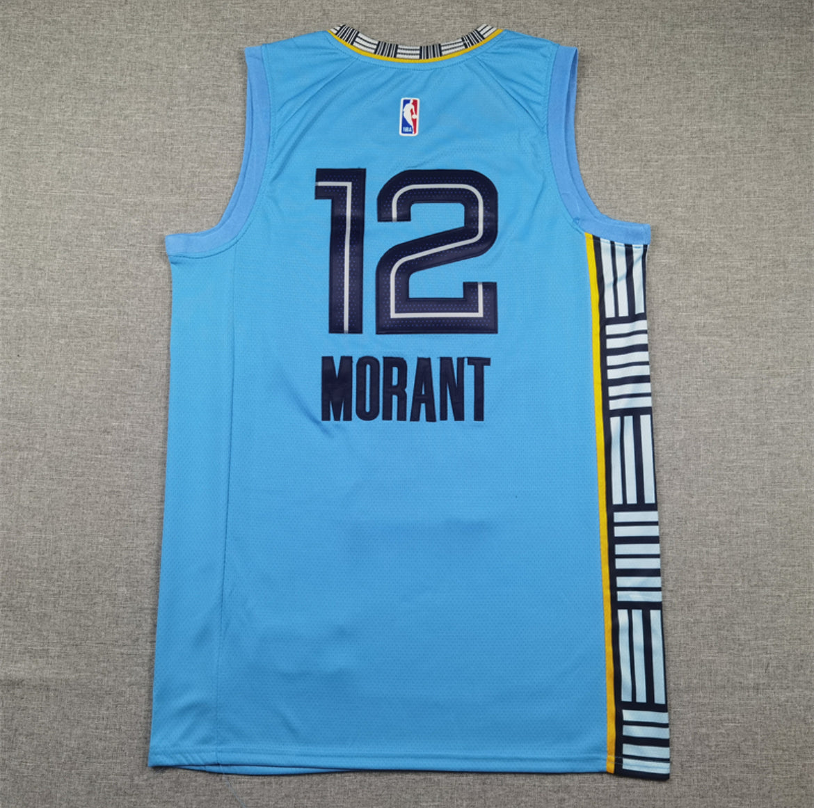 Ja Morant #12 Memphis Grizzlies Jersey Icon Blue Edition
