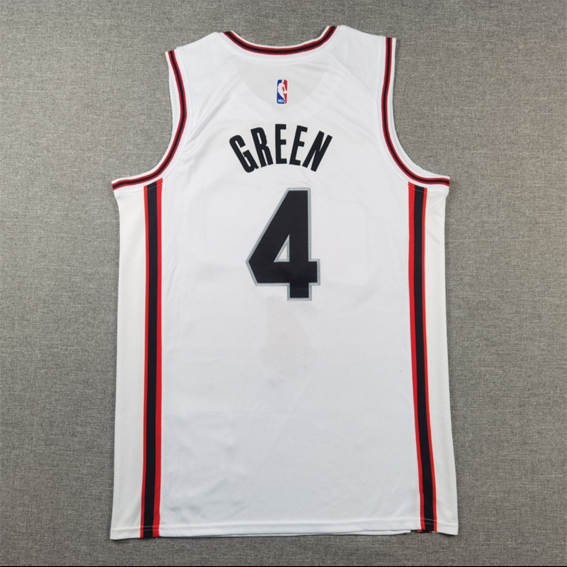 Jersey Houston Rockets Jalen Green #4 (Blanco)