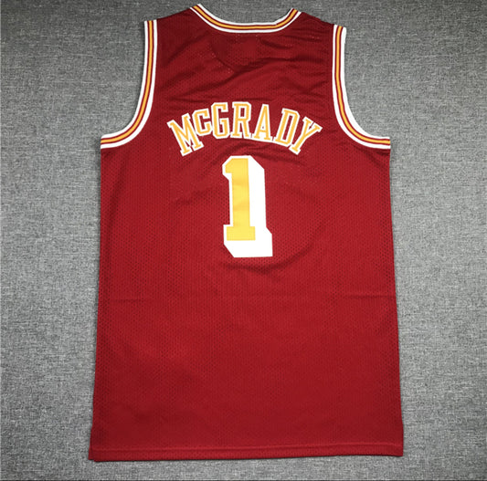 Jersey Roja Tracy McGrady #1 – Houston Rockets Hardwood Classics