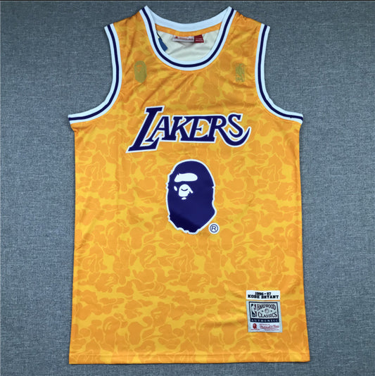 Bape #24 Lakers Jersey